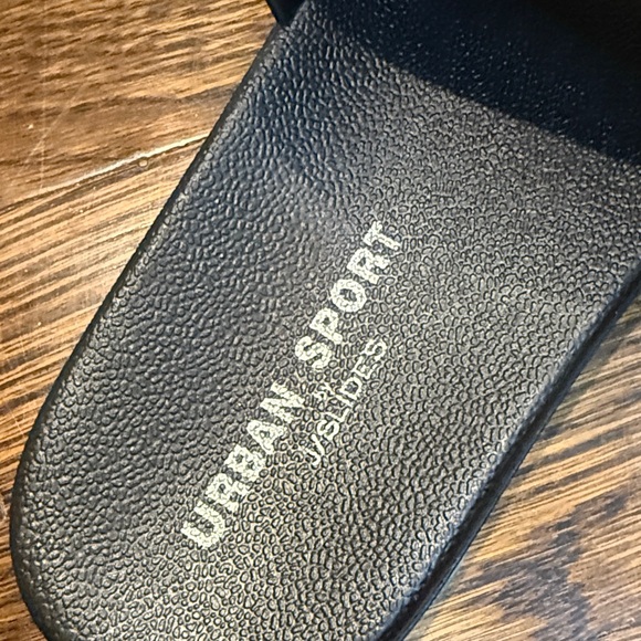 Urban Sport by JSlides Black Slide Sandals - Picture 3 of 3